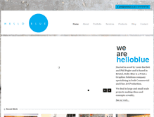 Tablet Screenshot of helloblue.co.uk
